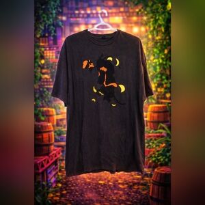 Vintage Donkey Kong Graphic T-Shirt – Rare Banana Art Print Tultex – XXL Artwork